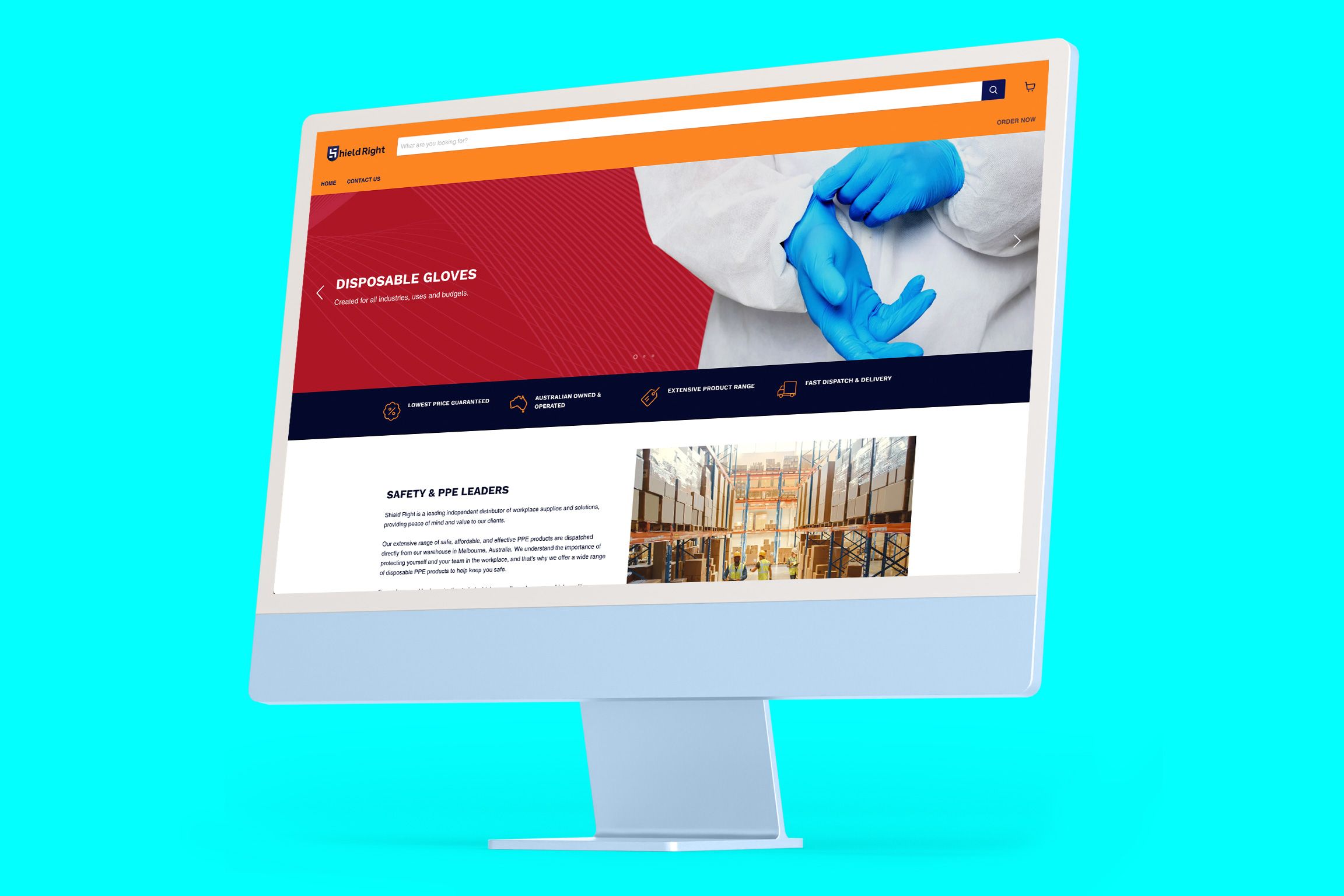 Shield Right Web Design computer